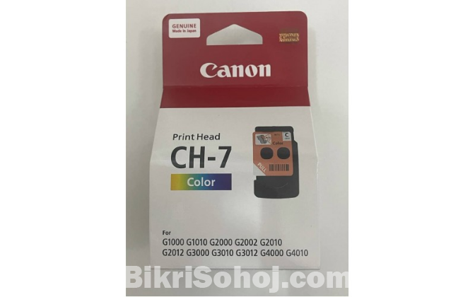 Canon Genuine CA 92 CH-7 Printhead Tri Color Cartridge